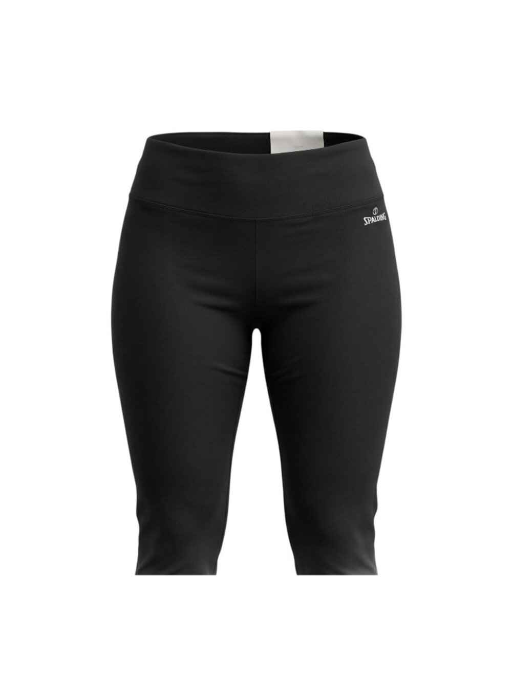 Spalding Womens High-Waisted Leggings Ankle Length Black Size 1X NWT